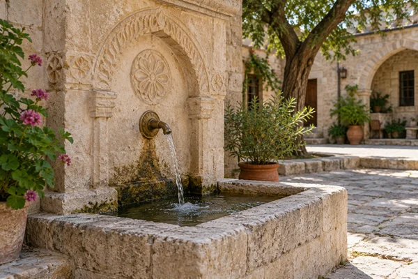 Mardin  Taş Çeşme İmalatı ve Uygulama